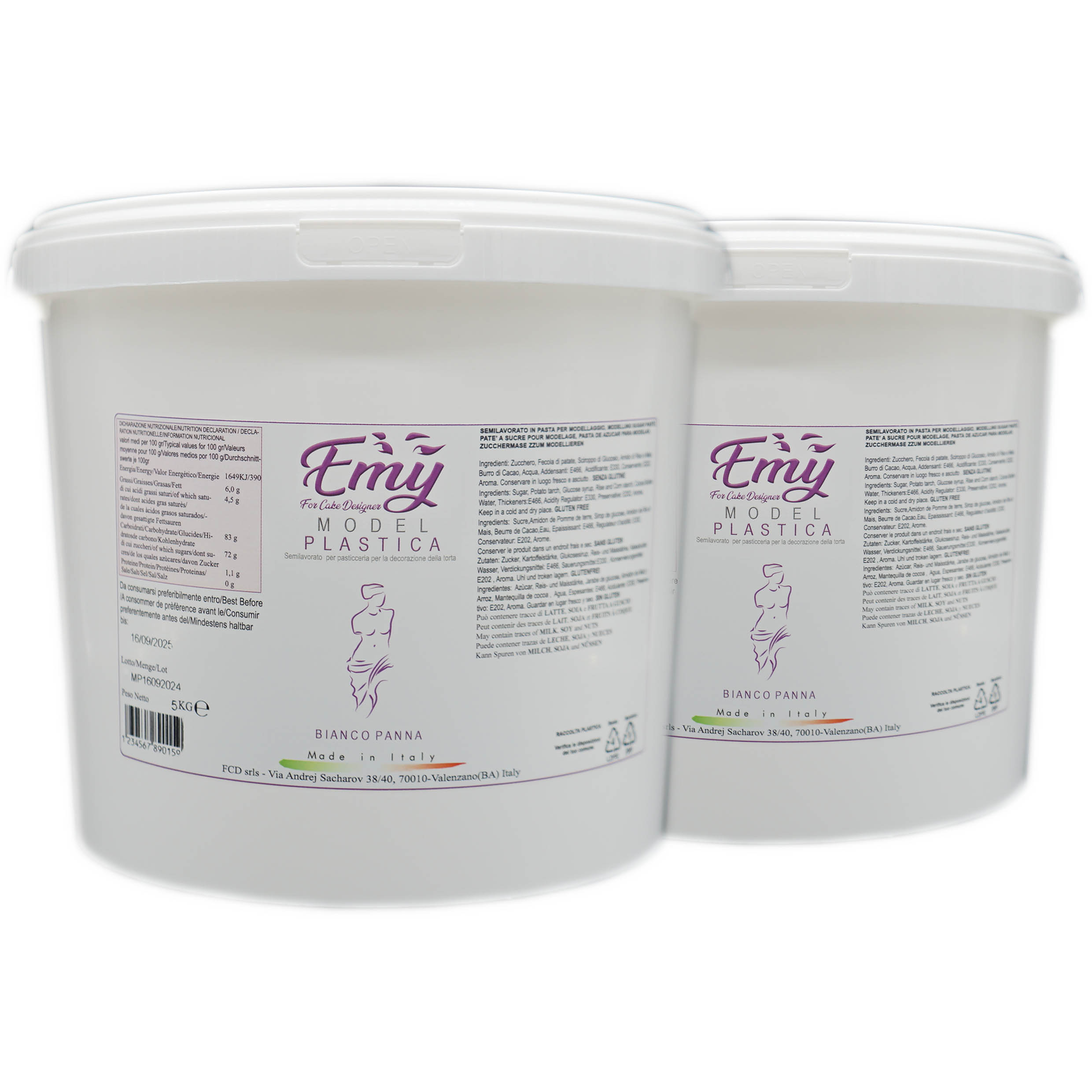  Foto: Emy model PLASTICA 2*5 kg (LA CLASSICA)